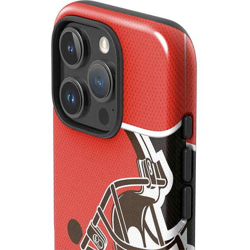 NFL Cleveland Browns Zone Block iPhone 16 Pro Impact Case
